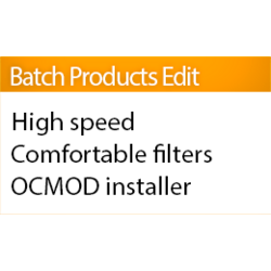 Batch Products Editor (Mass product update) Batch Products Editor (Mass product update)