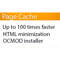 Light Page Cache + HTML minimization Light Page Cache + HTML minimization